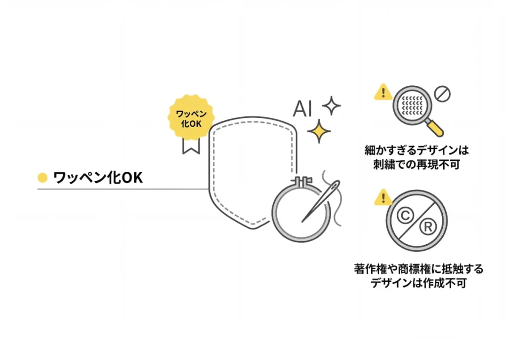刺繍ワッペンのデザインとAI